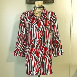 Alia Blouse Quality Colorful Boscov's Work Career